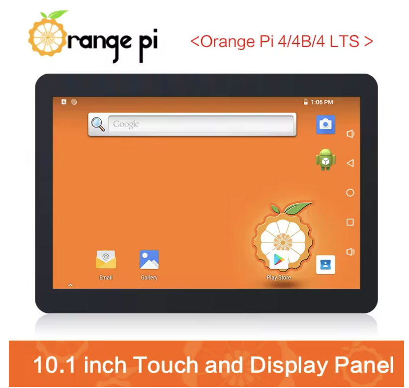 Orange Pi Touch Screen (For Orange Pi 4/4B/4 LTS/5)