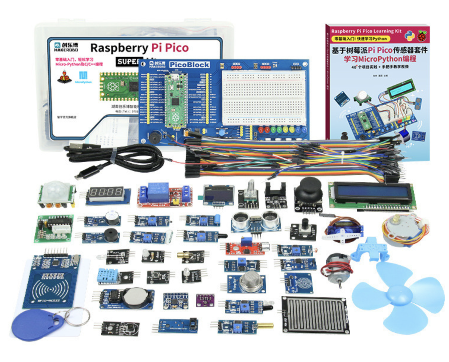 Raspberry Pi pico with development kit