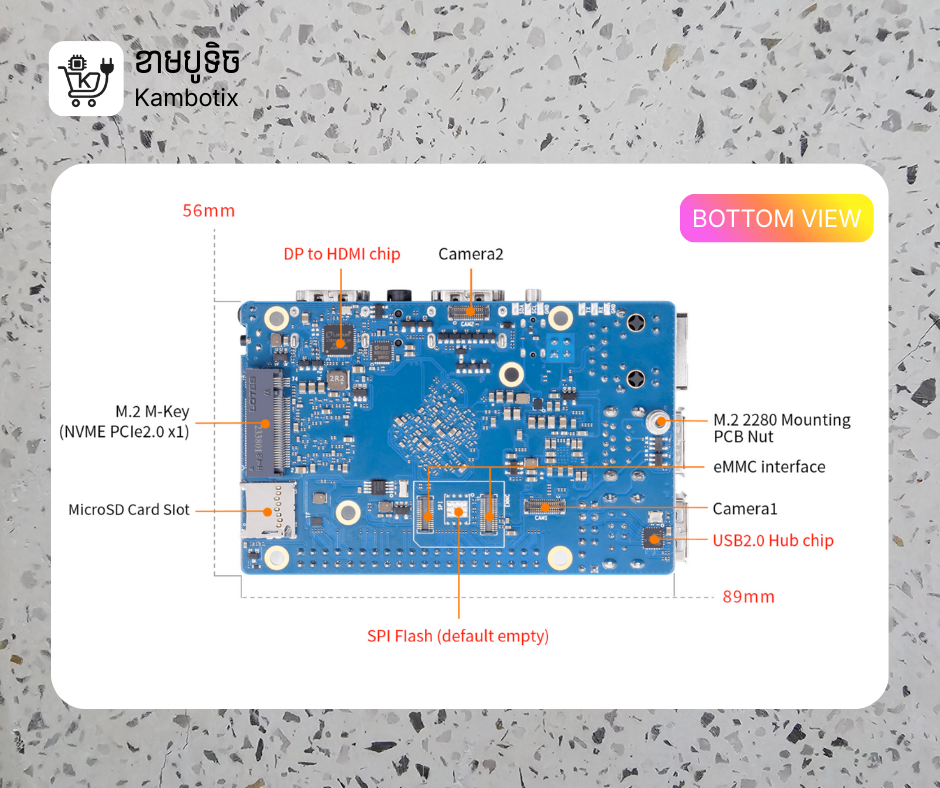 Orange PI 5 pro view 4